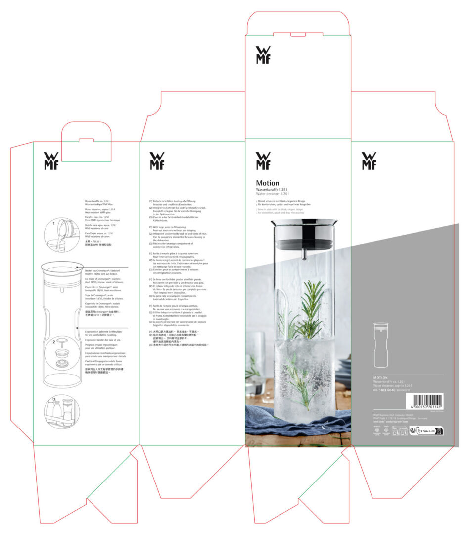 Verpackungsprojekt WMF Motion