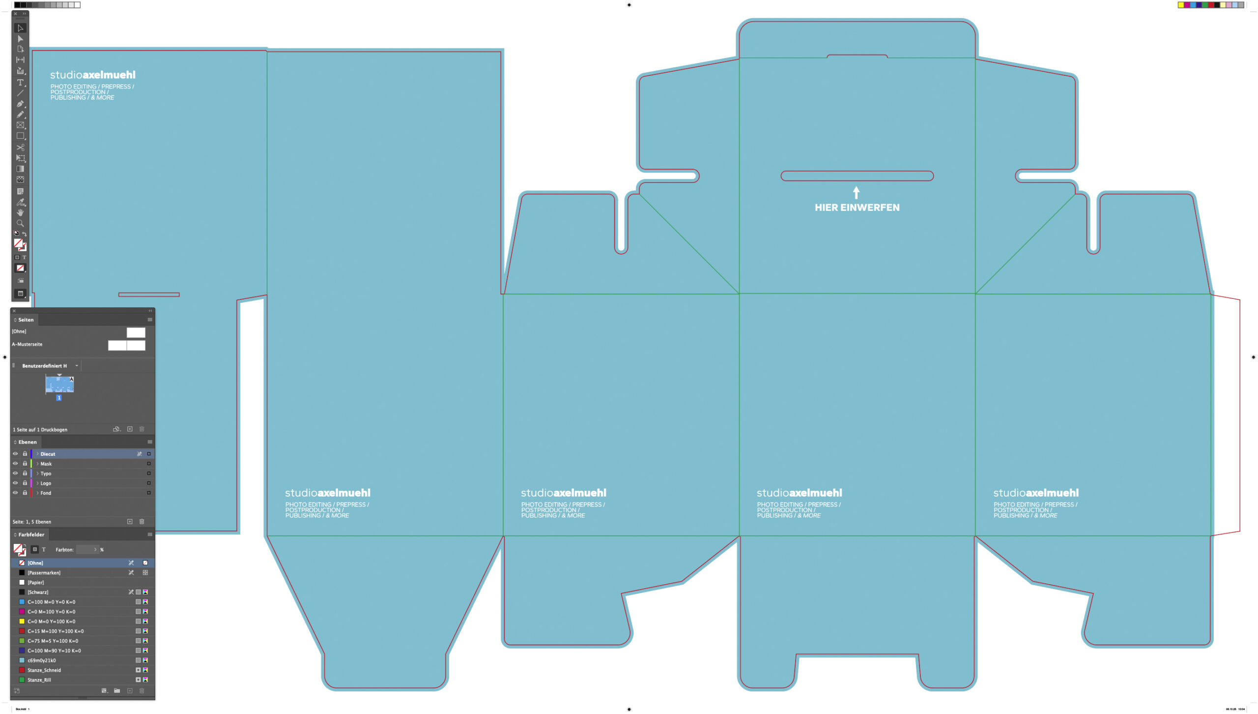 Reinzeichnung & Druckvorstufe